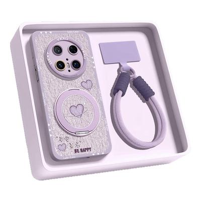 【油画爱心】磁吸支架硅胶壳