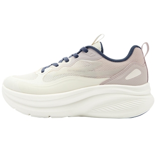 乔丹跑步鞋女款2025新款透气网面运动鞋厚底减震慢跑鞋软底训练鞋