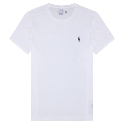 RALPH LAUREN/拉夫劳伦男士经典logo小马标圆领短袖T恤 710680785
