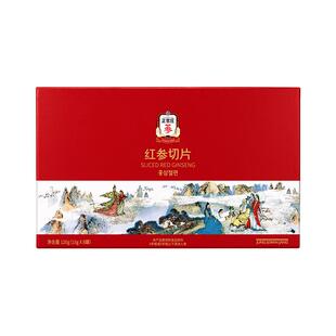 年货送礼正官庄原支红参高丽参片长辈礼盒泡水泡酒滋补品切片新年