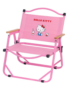 卡通HelloKitty户外折叠亲子露营便携式凳子野餐克米特椅子可定制