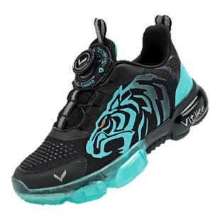 男童运动鞋春季新款网面儿童鞋子大童脚宽脚肥加宽大码气垫休闲鞋