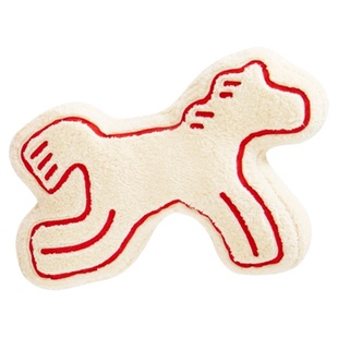 躺岛马年抱枕玩偶靠枕毛绒公仔2026年本命年生日新春新年生肖礼物