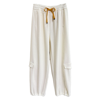 N货！加绒松紧腰休闲束脚卫裤