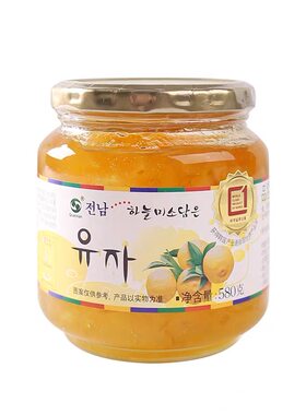 全南柚子饮品1kg灌装冲水喝