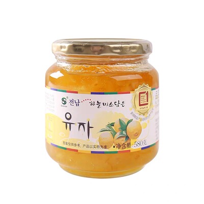 全南柚子饮品1kg灌装冲水喝