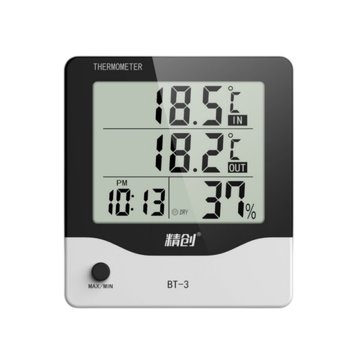 HTC-1-2电子数字显温湿度计家用办公温度湿度测量环境舒适度
