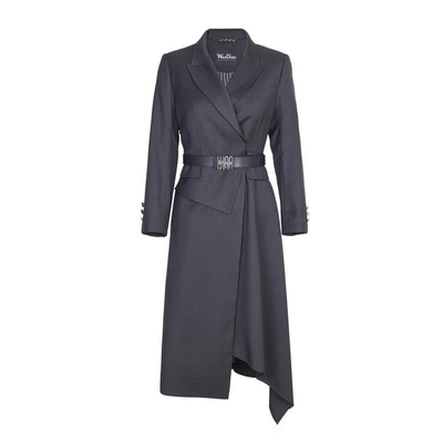 婉甸2025年秋季新品时尚设计感风衣长外套经典英伦风1243B02DM4