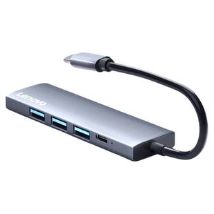 联想typec拓展坞3.0插头多口集分线器u盘转换接头usp多功能扩展器USB苹果mac笔记本电脑台式外接多孔延长hub