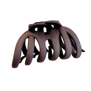 适合夏天用的南瓜抓夹大号发量大发夹女后脑勺鲨鱼夹盘发夹子头饰