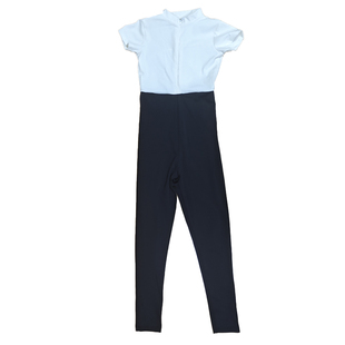 男孩子芭蕾舞练功服连体 儿童形体舞蹈服男夏季短袖基训服连袜裤