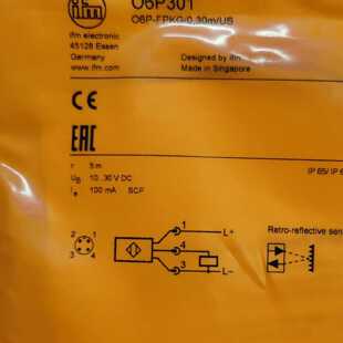 议价IFM O6P201 O6P203 O6P204 O6P301 O6P303 全新原装正品易福