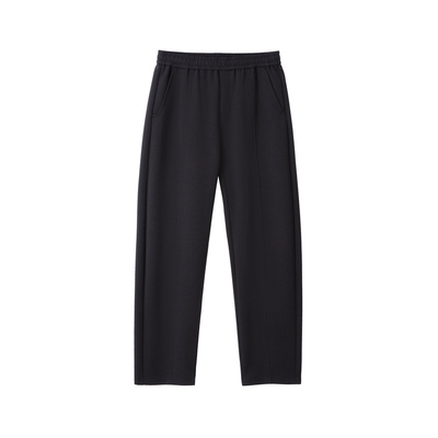 紧致丝滑立体中缝剪裁 微弯刀中缝 盖脚面松弛感四季双面布卫裤男