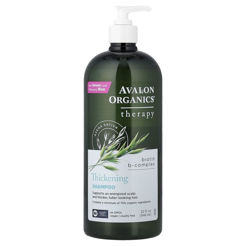 AvalonOrganics阿瓦隆生物维生素B复合物洗发水强韧发发根清洁