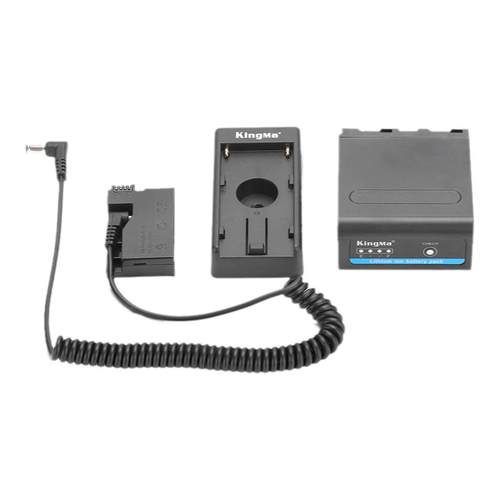 劲码LP-E8假电池外接电源适用佳能650D 600D 700D 550D单反相机T2i T3i T5i外挂供电直播视频户外x7i x6i x5