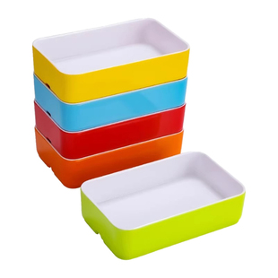 自助火锅串串配菜盘子密胺塑料烤肉叠加盘捞汁小海鲜盘子餐具商用