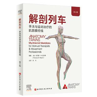 正版 解剖列车手法与运动治疗的肌筋膜经线 第4四版 身体解读结构分析 奈特人体解剖图谱医学基础教材 徒手与动作的肌筋膜经线