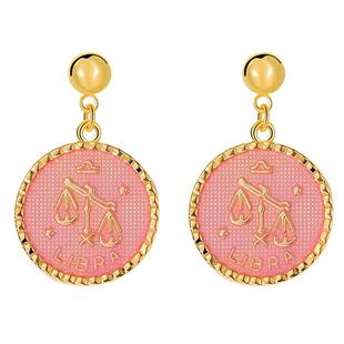 Juicy Grape天秤座耳环小众设计感高级原创轻奢简约耳饰法式耳夹