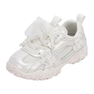 舞玛儿童运动鞋女童鞋子2026新款夏季单网面透气小女孩防滑老爹鞋