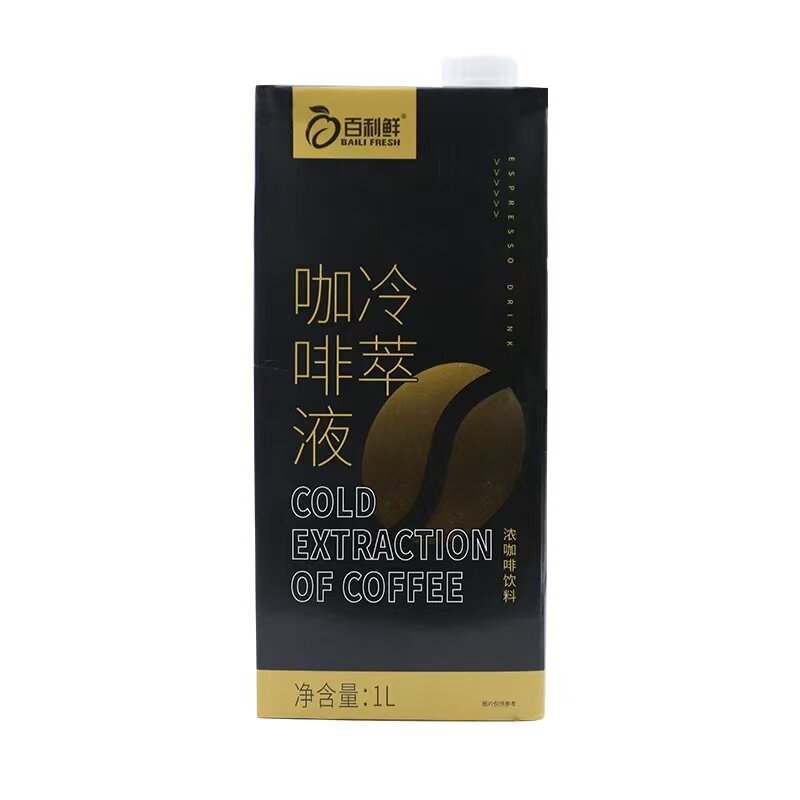 百利鲜冷萃速咖啡液1L