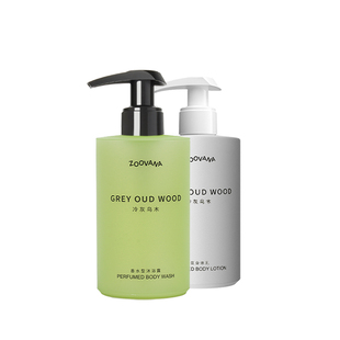 ZOOVANA祖瓦纳冷灰乌木身体护理2件套持久留香木质香