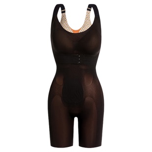 北极绒冰丝夏款塑身衣女士连体塑身衣提臀束身收腹连体衣欧若风