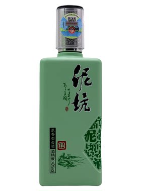 泥坑酒青花12浓香型500ml纯粮酿