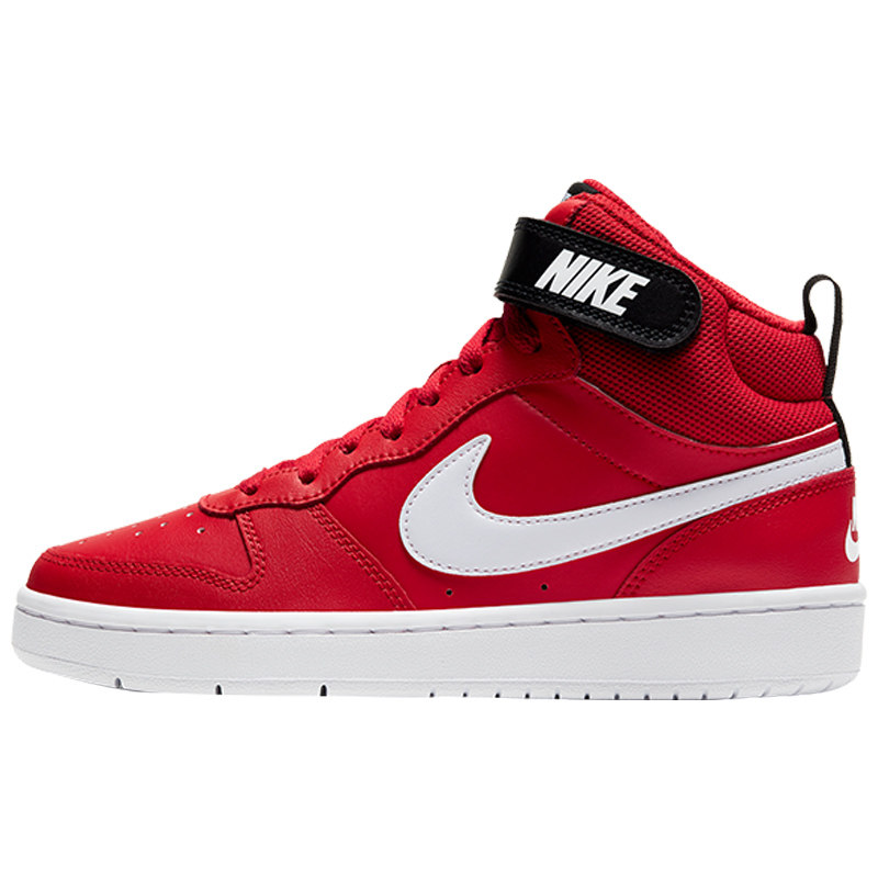 Nike/耐克正品新款GS女子大童经典中帮耐磨板鞋CD7782-112
