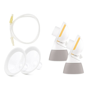 美德乐吸奶器配件致韵享韵丝韵翼舒悦版单双边连接器护罩导管奶瓶