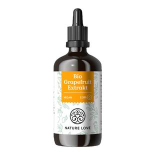 拜耳NATURELOVE德国进口有机葡萄柚滴剂生物类黄酮植物焕亮100ml