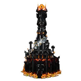 Brick Bling适用乐高10333指环王巴拉都巴拉多塔灯饰灯光组展示盒