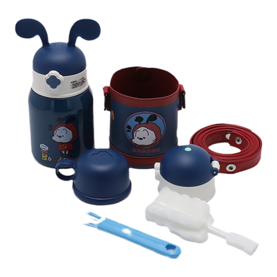 一杯三盖不锈钢创意迷你保温杯