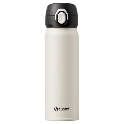 Vanow弹盖保温杯陶瓷内胆女定制