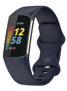 fitbitCharge5/6运动硅胶腕带
