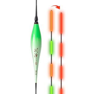 川泽翘嘴专用超长行程夜光漂日夜两用硬尾浮漂高灵敏醒目大物鱼漂