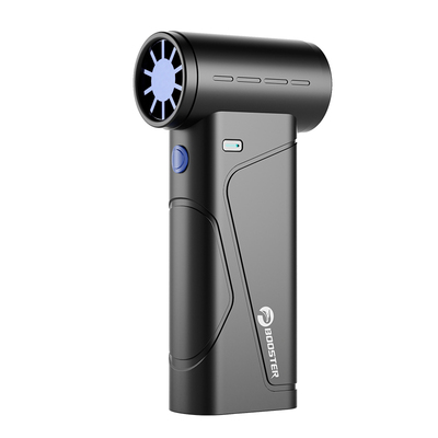 菠萝君迷你手持暴力风扇强力高速无刷涡轮风扇车载两用吹水吸尘机大功率吹风机吹雪神器鼓风机