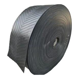 橡胶尼龙输送带环形耐磨传送带耐热砂石带花纹皮带搅拌站矿传输带