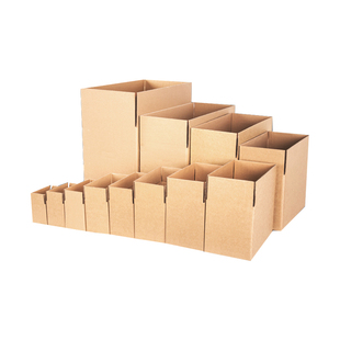 纸箱子批发淘宝快递打包纸盒纸壳包装箱定做飞机盒半高大号搬家箱