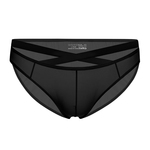 3条装关系之内男士内裤透明低腰高叉三角裤性感U凸纯色运动透气潮