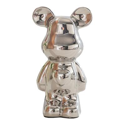 2025新款玄关暴力熊陶瓷轻奢摆件