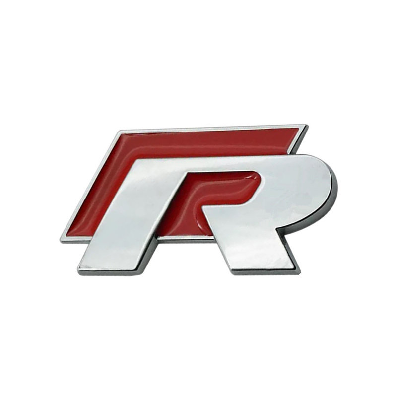 大众R标rline金属车标尾标装饰贴