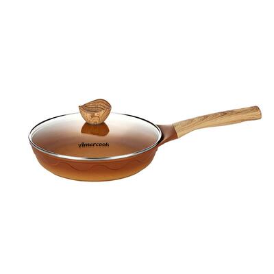 amercook阿米尔复古平底不粘煎锅