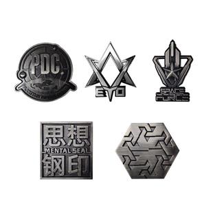 三体 组织符号徽章胸针金属锌合金电镀三体文创周边