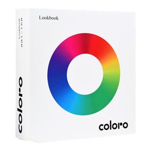 Coloro色卡色彩词典绦纶材质国家标准服装纺织家居设计师比色样册