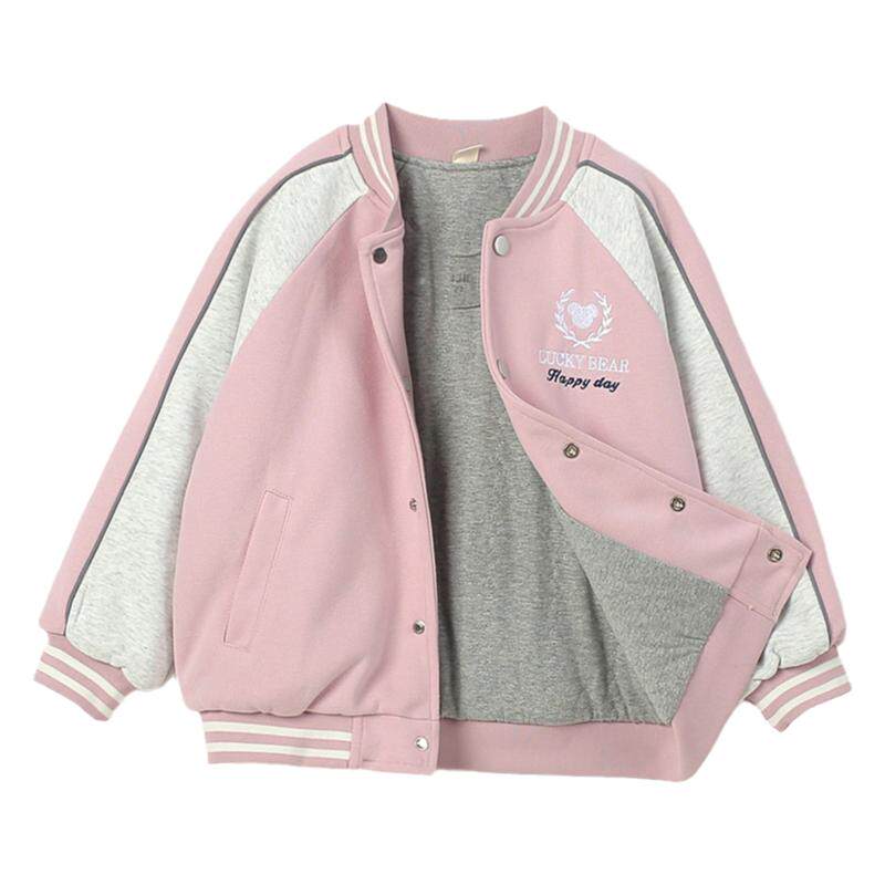 儿童夹棉棉衣新款秋冬中大童棉服