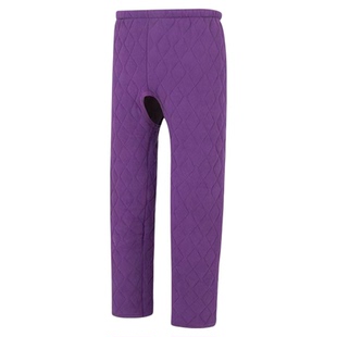 冬季德绒老人开裆裤瘫痪大小便失禁病人加厚开裆棉裤外穿