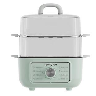 九阳电蒸锅炖蒸煮一体电蒸笼蒸箱家用小型三层多功能大容量早餐机