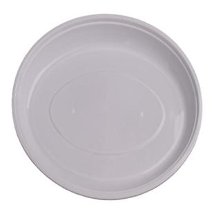 加厚一次性盘子大碟蛋糕硬质透明水果野外聚餐烧烤红色婚庆圆菜盘