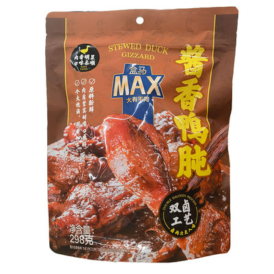 盒马鸭肫即食卤味分享装肉脯鸭胗