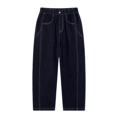 一贝皇城儿童冬季裤子牛仔裤